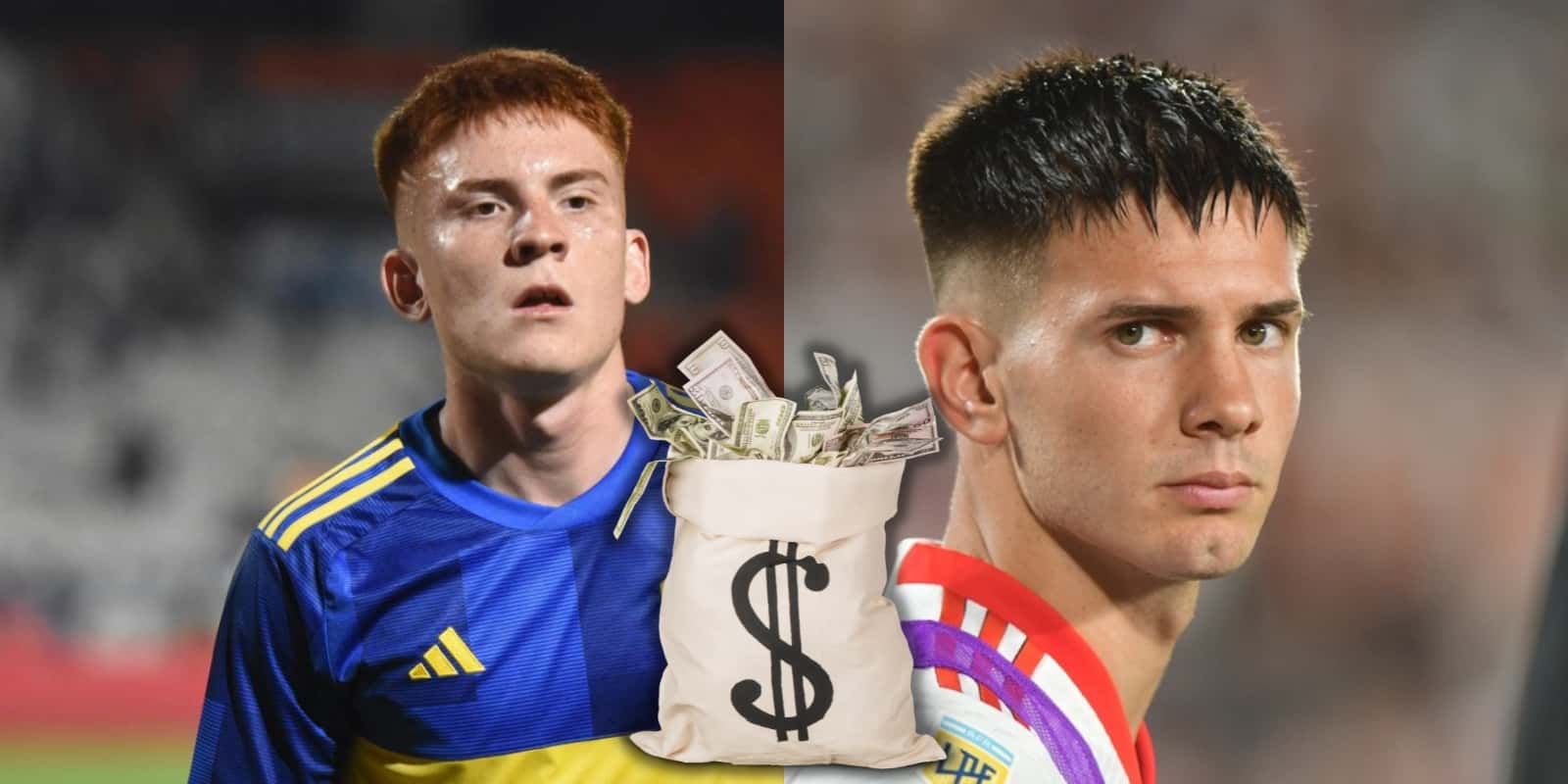 Barco y Mastantuono.