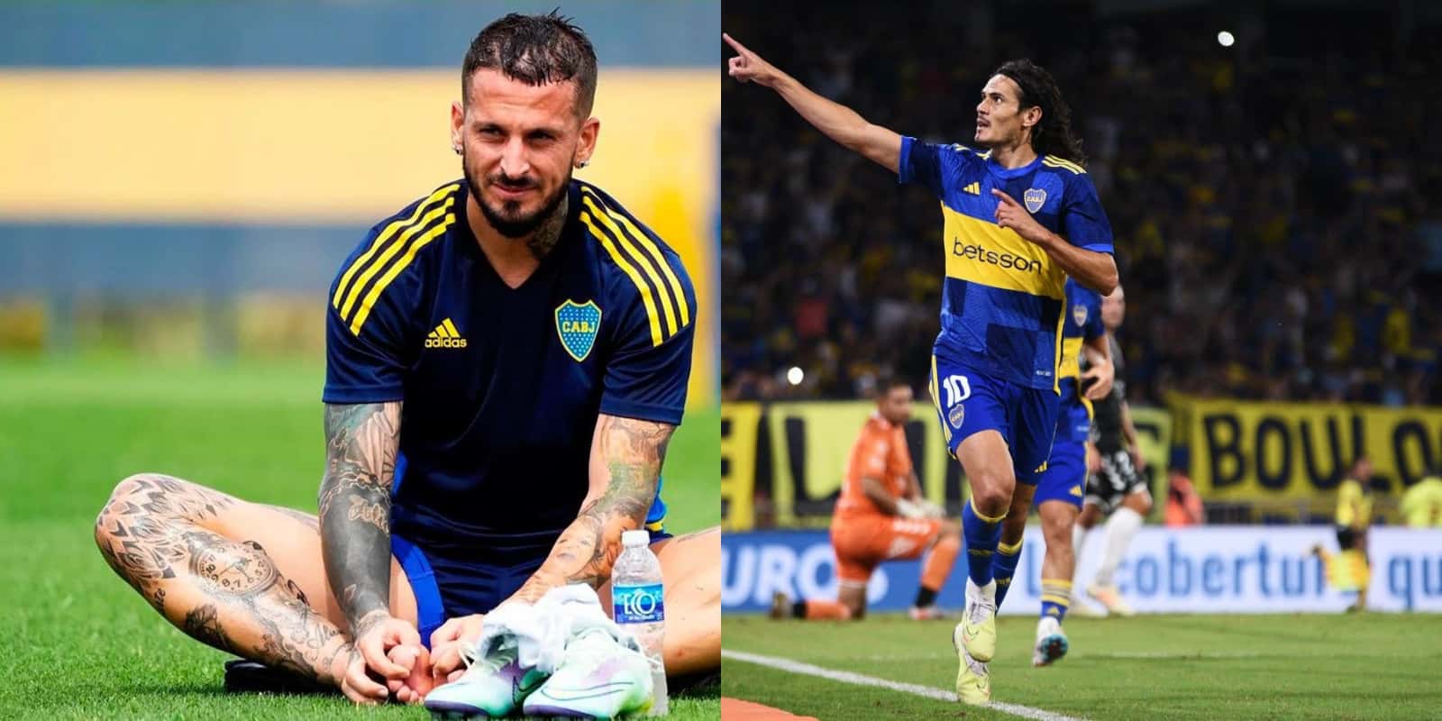Benedetto y Cavani.