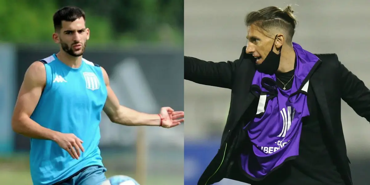 Benjamín Garré empezó teniendo muchos minutos pero el técnico de Racing lo relegó del once titular.