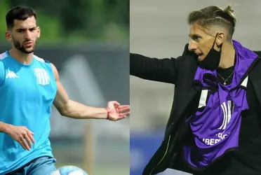 Benjamín Garré empezó teniendo muchos minutos pero el técnico de Racing lo relegó del once titular.