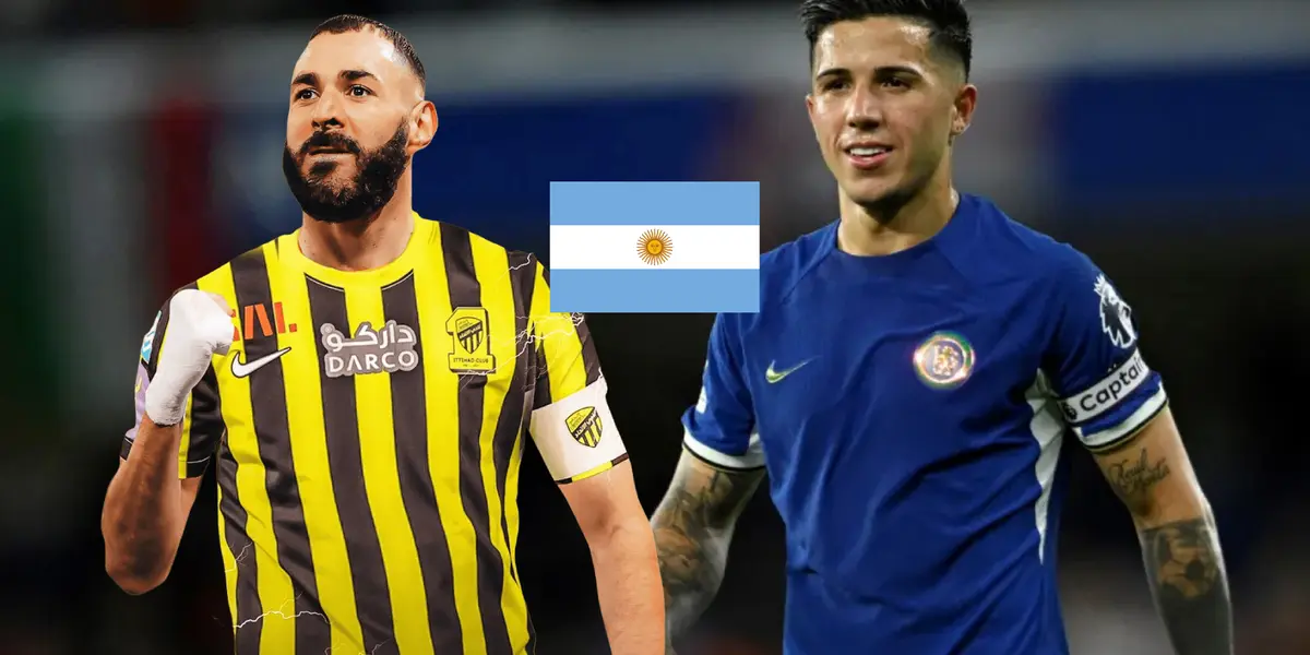 Benzema tendría un compañero argentino en Europa y no es Enzo Fernández
