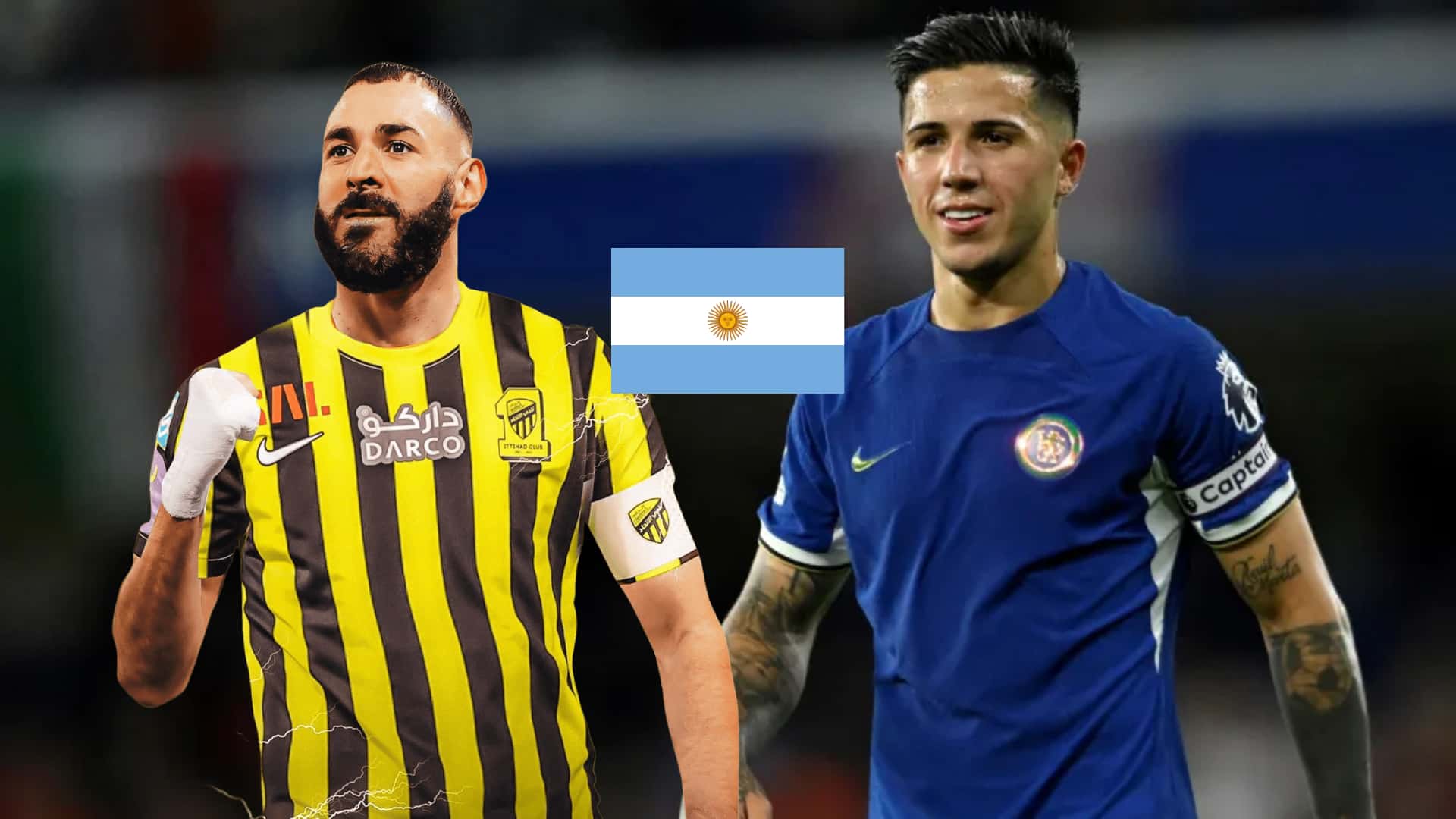 Benzema tendría un compañero argentino en Europa y no es Enzo Fernández