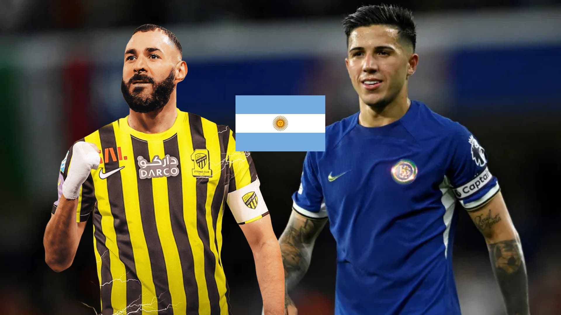 Benzema tendría un compañero argentino en Europa y no es Enzo Fernández