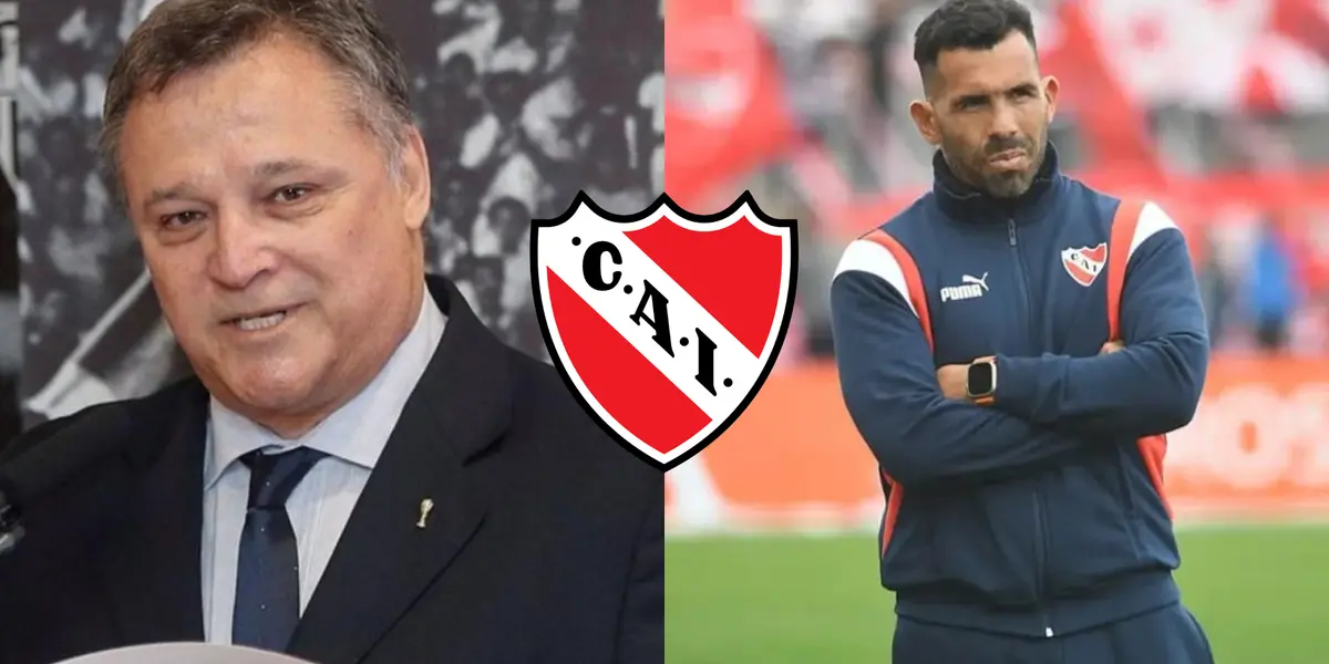 Bertoni volvió a respaldar a Tevez