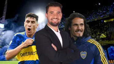 Cavani y Merentiel son la dupla que le dará la Copa de la Liga a Boca