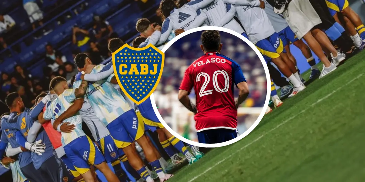 Boca Juniors y Alan Velasco Foto: Boca Oficial y FC Dallas