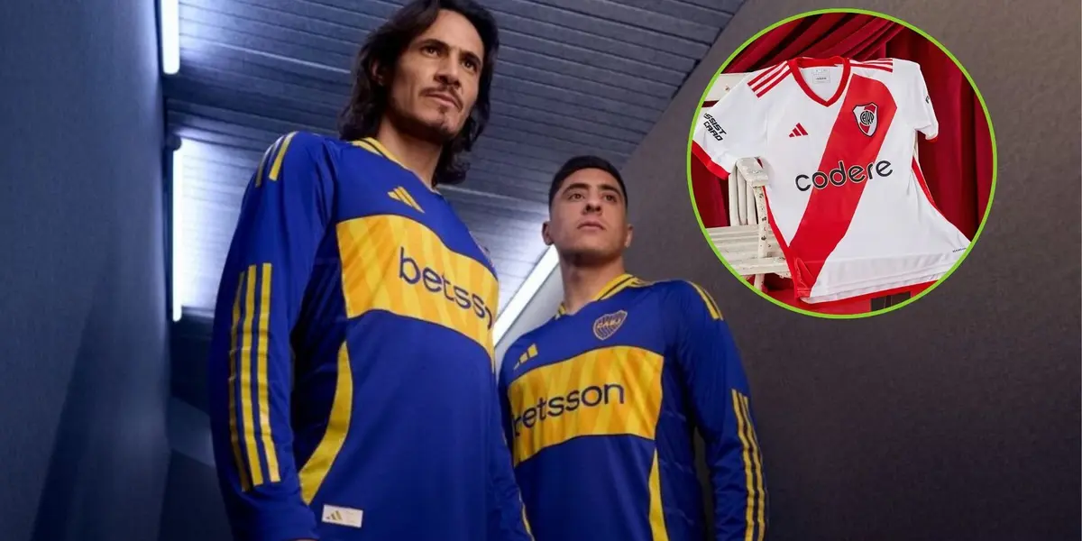 Boca presentó su nueva camiseta, (Foto: Boca Juniors)