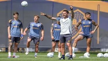 Boca trajo a sus nuevos refuerzos pero todavía no se pudieron entrenar
