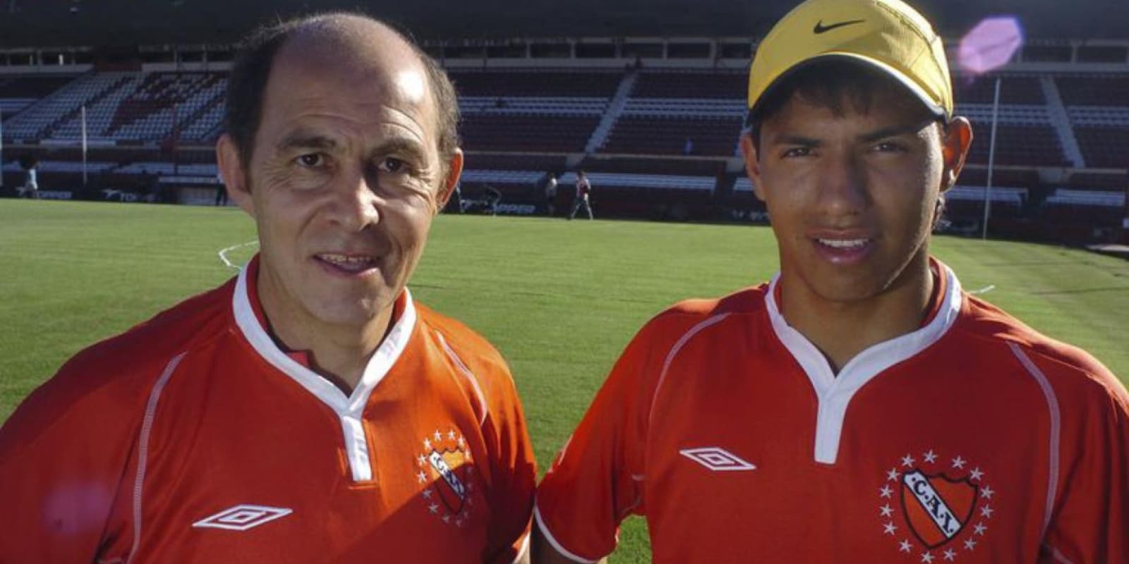 Bochini y Agüero