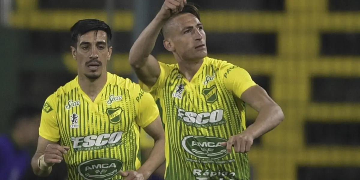 Braian Romero tuvo su debut con Club Social y Deportivo Defensa y Justicia, luego de una olvidable campaña con Club Atlético Independiente.