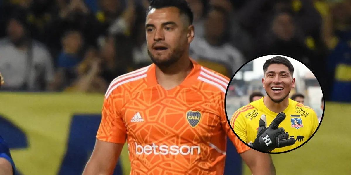 Brayan Cortés - Sergio Romero (Foto: X)