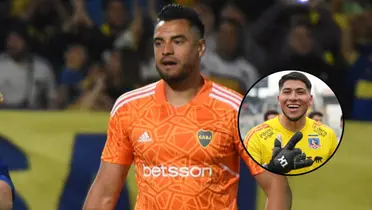 Brayan Cortés - Sergio Romero (Foto: X)