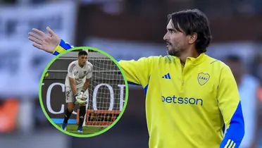 Brey junto a Diego Martínez.