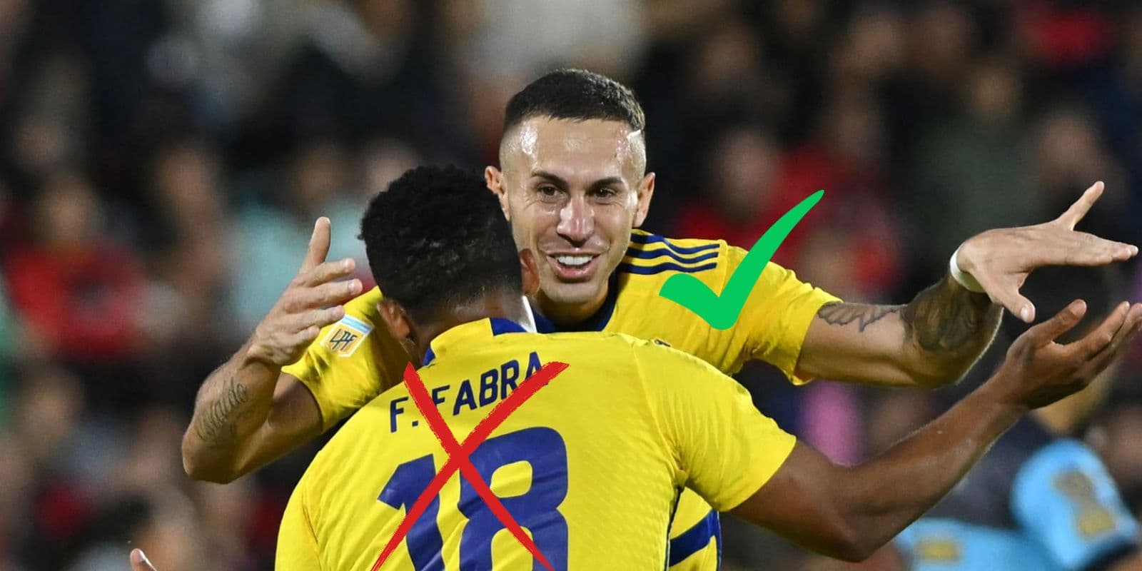 Briasco y Fabra en Boca.