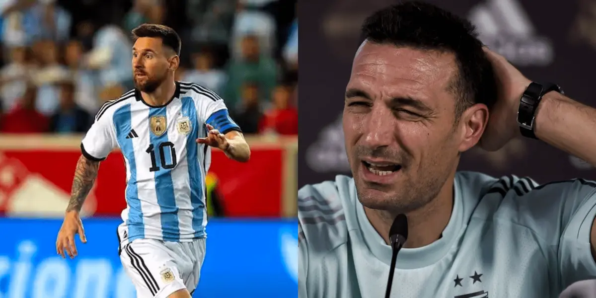 Brilla en Europa, es fijo en la convocatoria, pero no entra en la consideración de Scaloni como titular