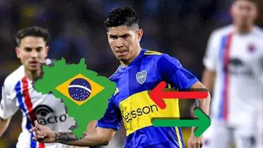No sólo Campuzano, el otro jugador resistido de Boca que buscan desde Brasil