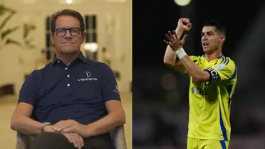 Capello y Cristiano Ronaldo