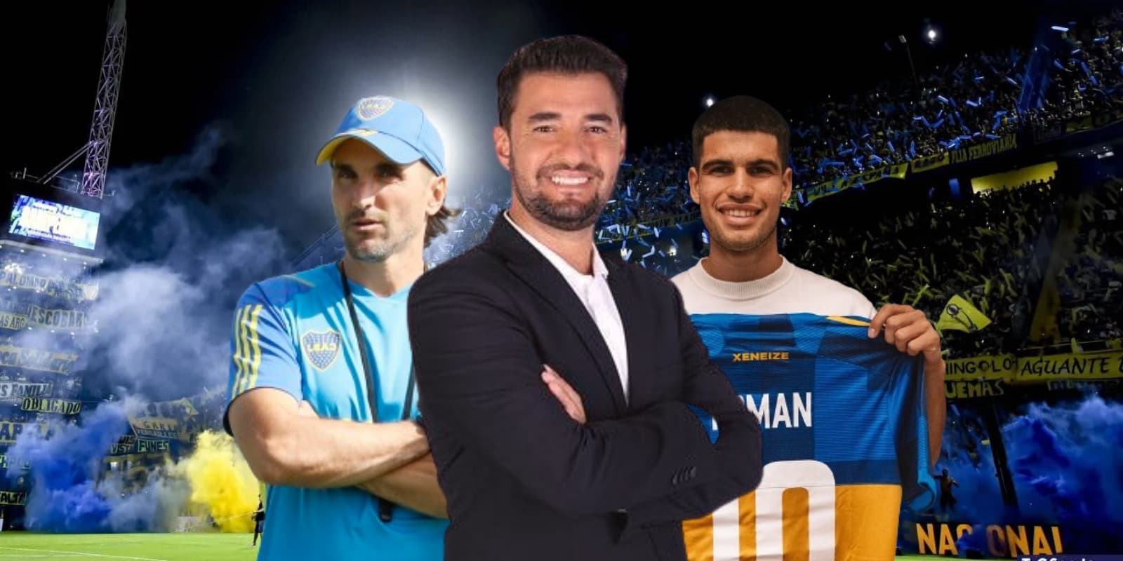Carlos Alcaraz, uno de los mejores tenistas del mundo, presenció la victoria de Boca Juniors
