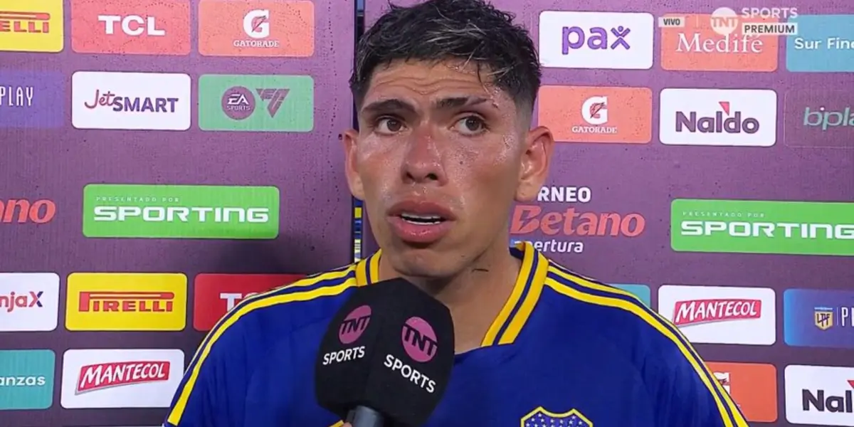 Carlos Palacio habló tras su debut en la Bombonera