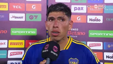 Carlos Palacio habló tras su debut en la Bombonera
