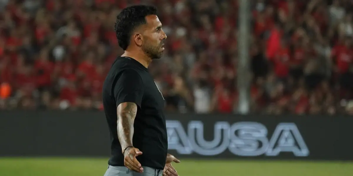 Carlos Tévez, DT de Independiente.