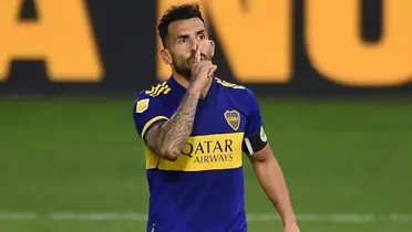 Carlos Tevez en su regreso a Boca (El Grafico)
