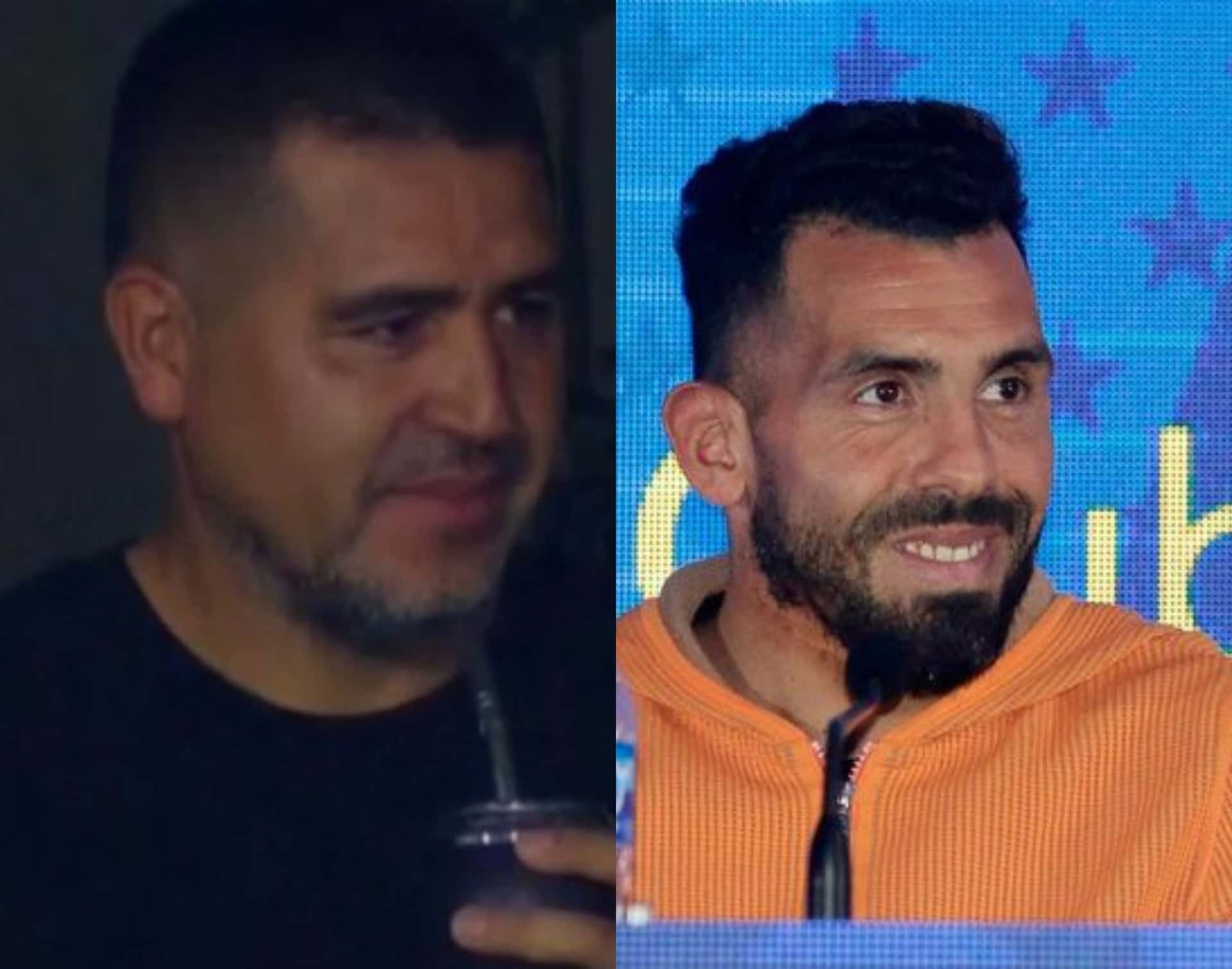 Carlos Tévez muy cerca de llegar como entrenador a Central y Riquelme le dejó unas palabras