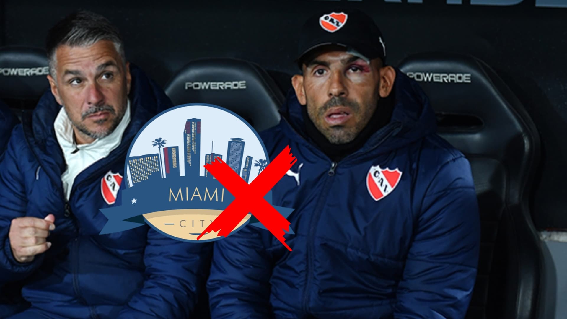 Carlos Tévez perdió la posbilidad de hacer la pretemporada en Miami