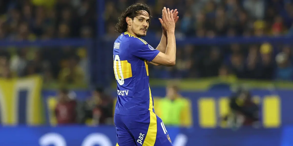 Cavani es la cara de los nuevos referentes de Boca (Foto Baires).