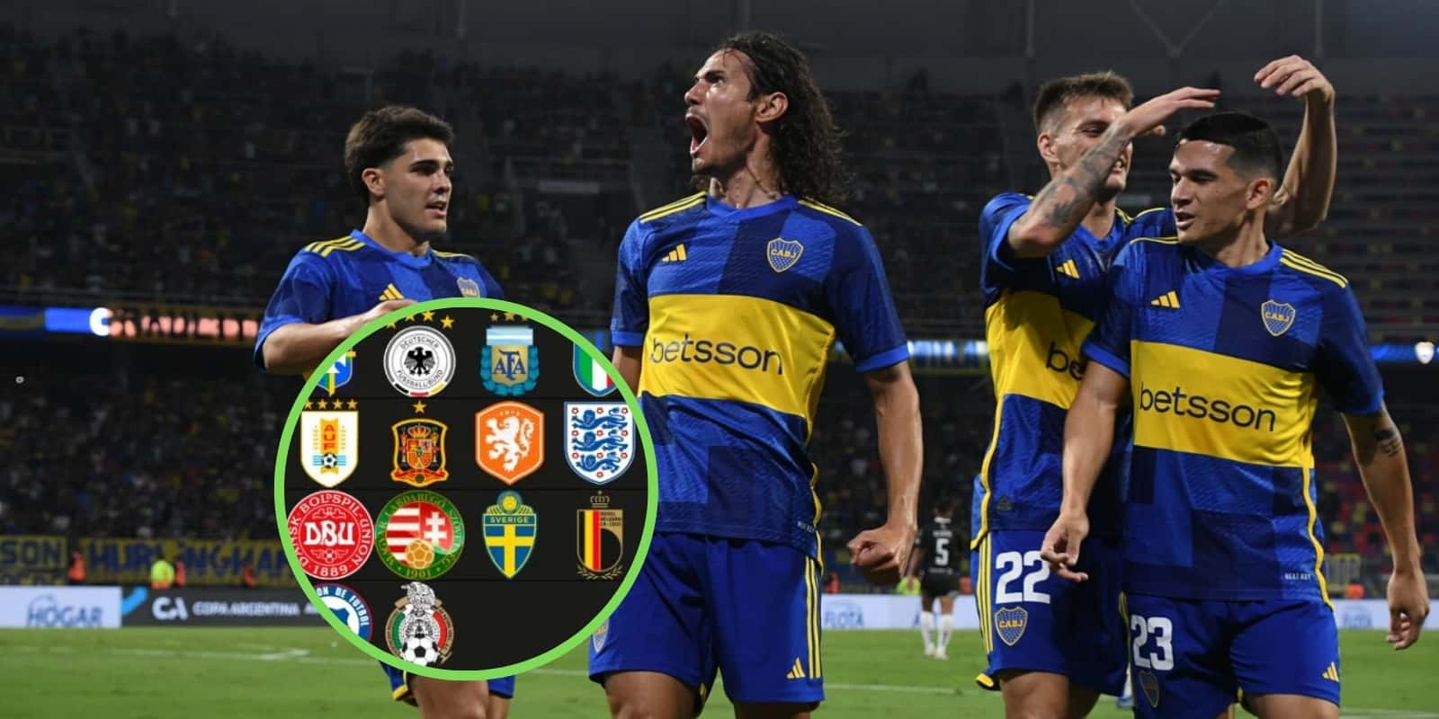 Cavani selección.