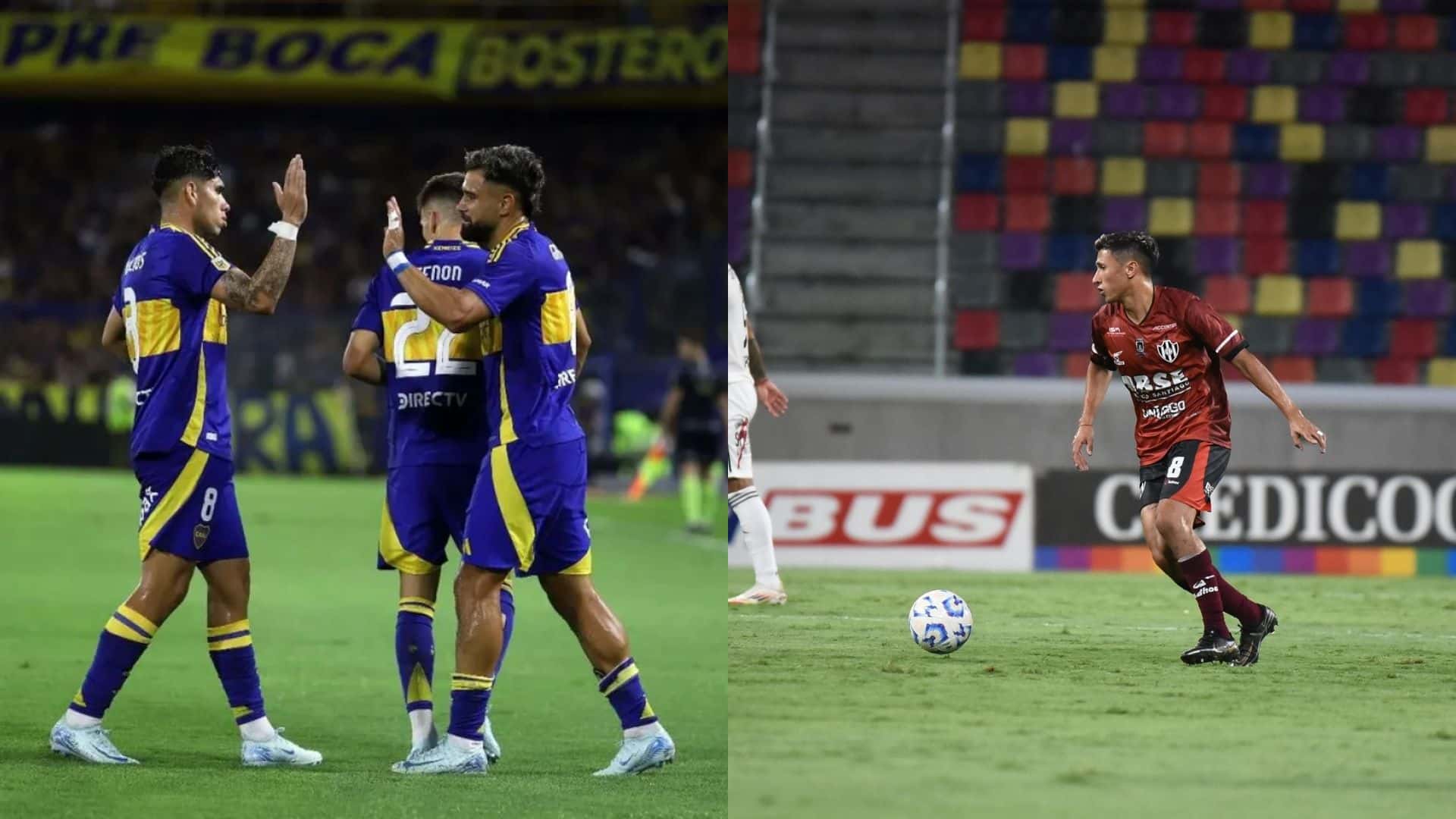 Central Córdoba vs Boca Juniors.