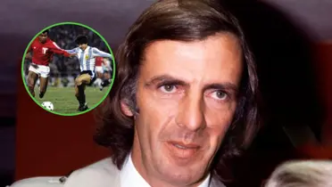César Luis Menotti durante la Copa del Mundo de 1978.