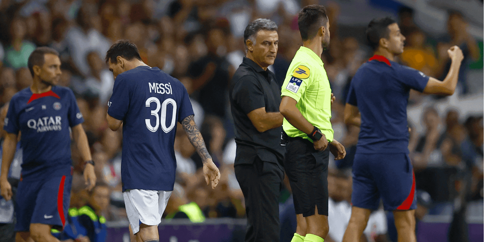 Christophe Galtier habría decidido darle descanso ante Reims luego del partido internacional