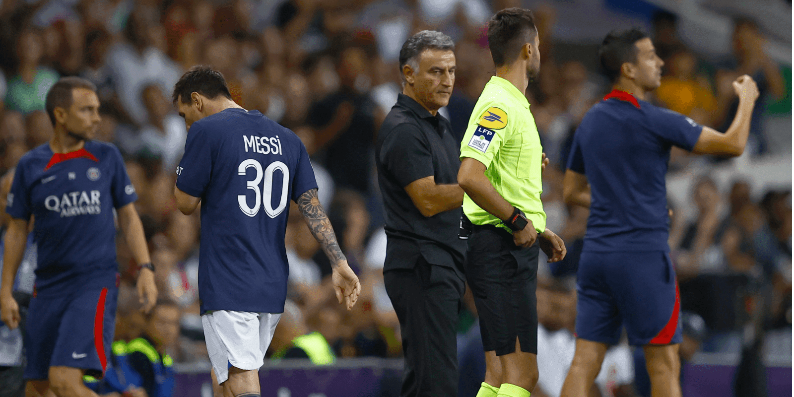 Christophe Galtier habría decidido darle descanso ante Reims luego del partido internacional