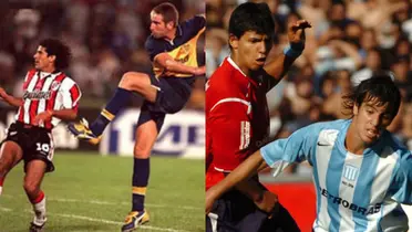 Clásicos del fútbol argentino.