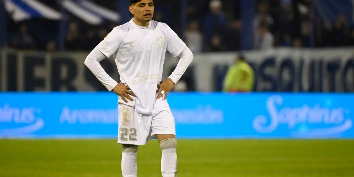 Claudio Aquino en Vélez. Foto: FotoBaires