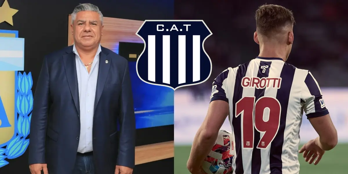 Claudio Tapia en su despacho de AFA