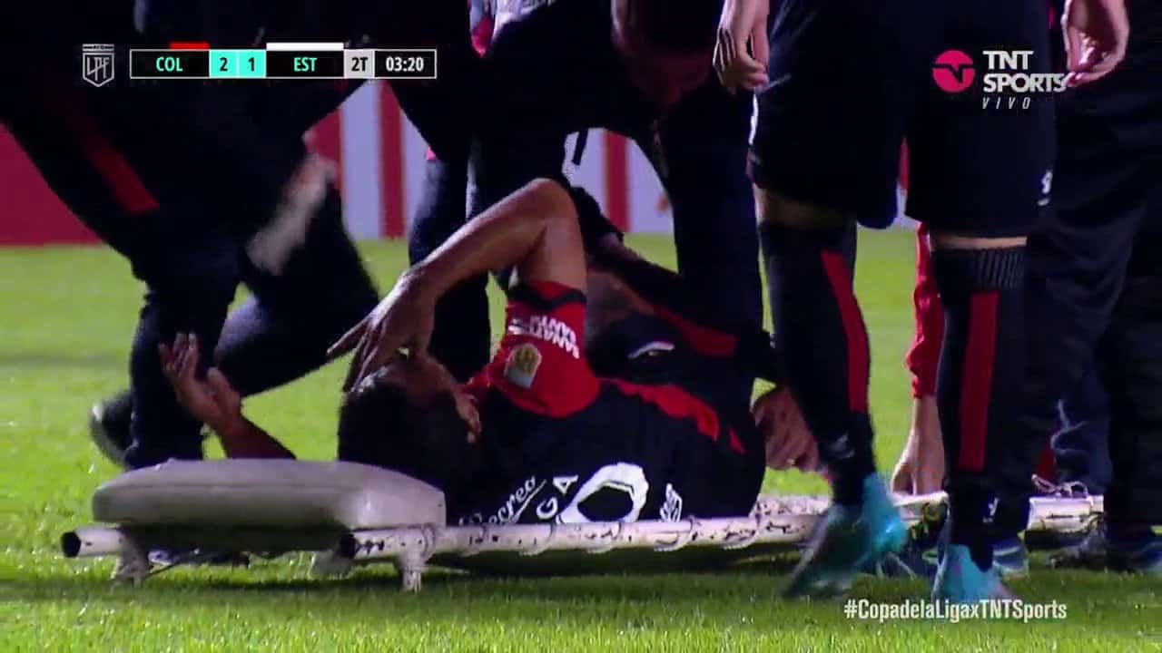Colón de Santa Fe empató ante uno de los líderes de la Copa de la Liga, Estudiantes, aunque la mala noticia tuvo que ver con la lesión del delantero Sabalero.