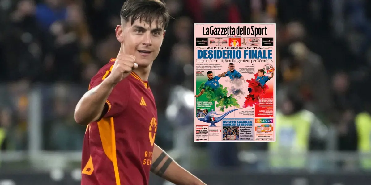¿Cómo reaccionó la prensa italiana al triplete de Dybala?