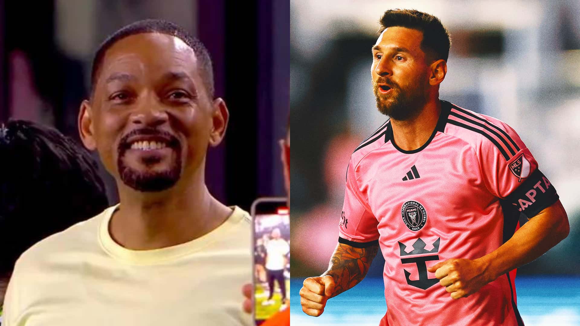 ¿Cómo reaccionó Messi cuando vio a Will Smith?