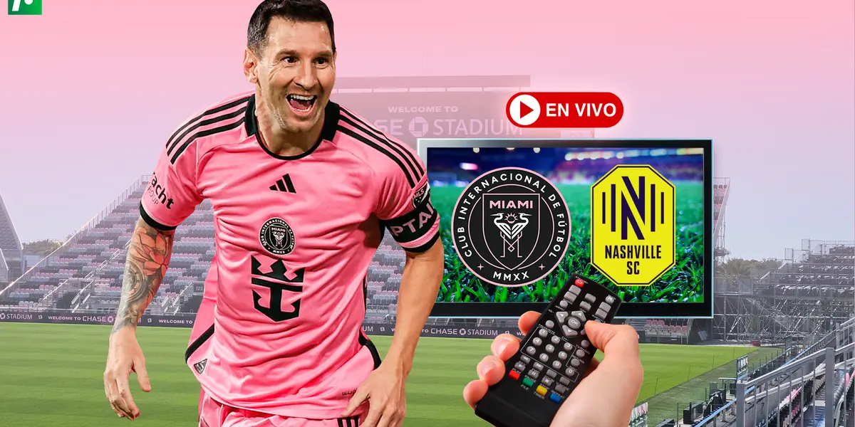 ¿Cómo ver EN VIVO el partido de Messi vs. Nashville?