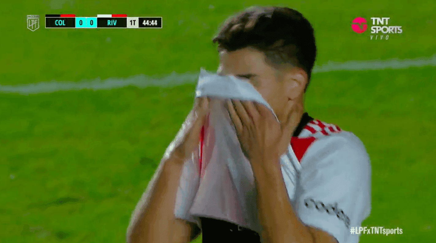 Con el resultado 0 a 0, el Araña se perdió un gol tremendo para abrir el marcador en Santa Fe.