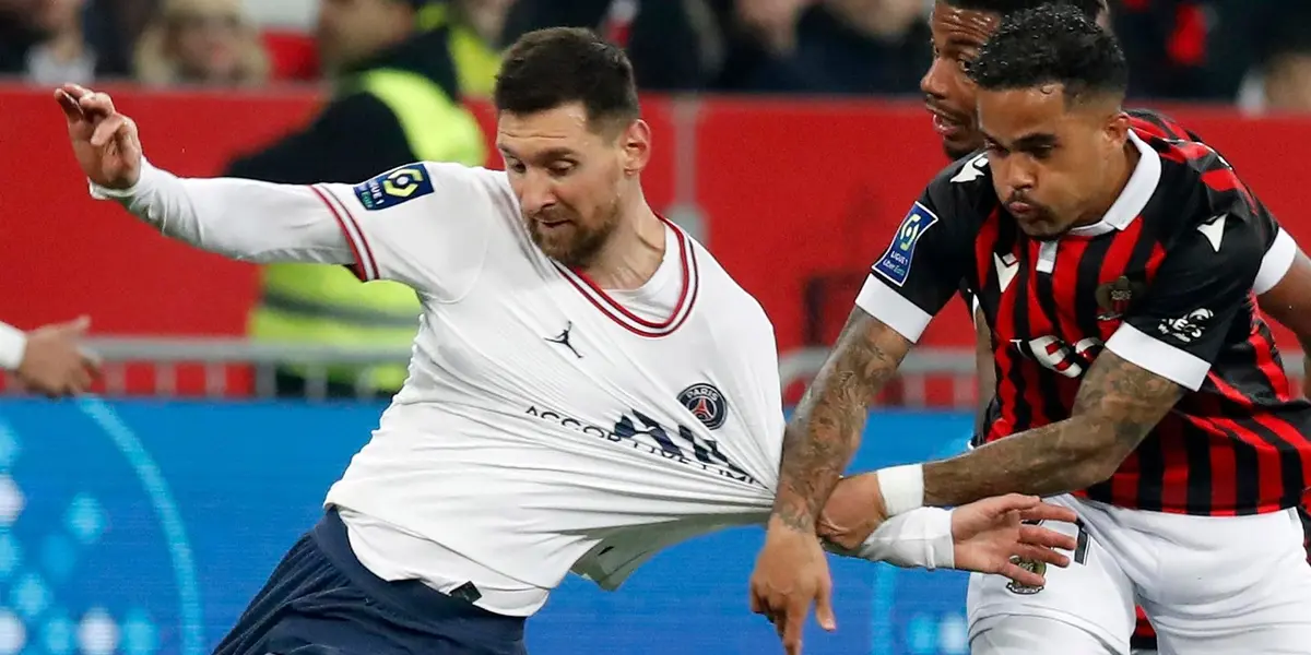 Con todas sus figuras, el líder del fútbol francés no jugó bien y perdió en su visita a Niza.