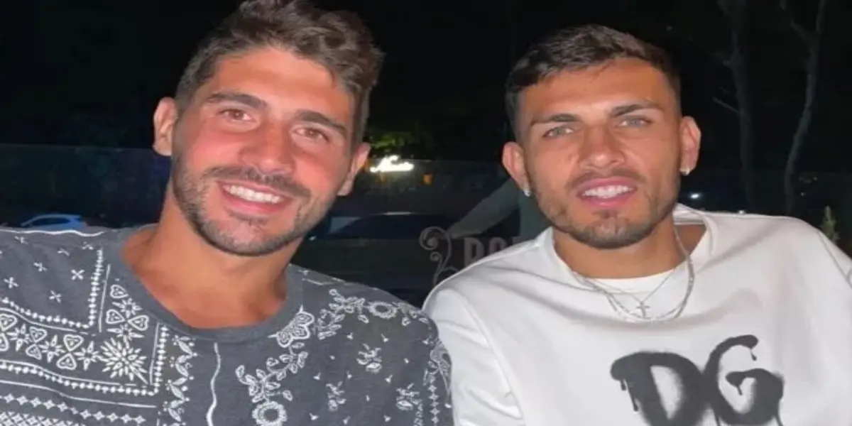 Cristian Erbes habló con Leandro Paredes