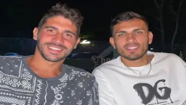 Cristian Erbes habló con Leandro Paredes