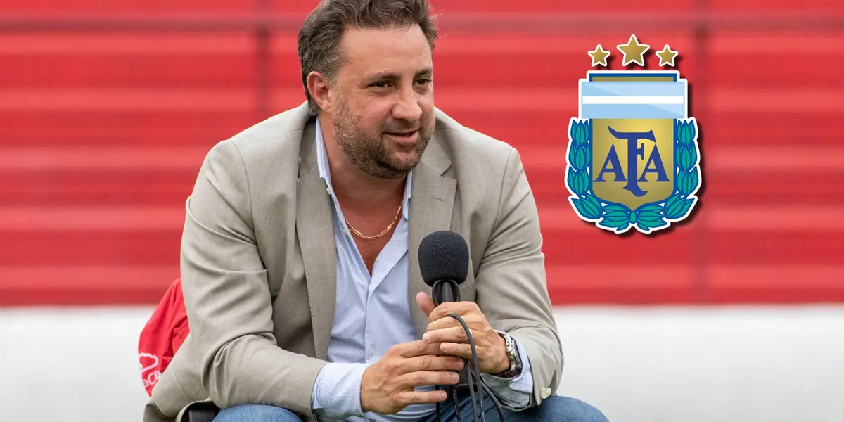 Cristian Malaspina, presidente de Argentinos Juniors.