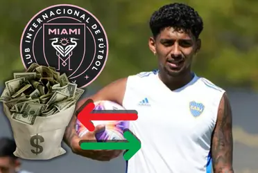 Mientras en Boca gana 500 mil, el sueldo que le podría dar Inter Miami a Medina 