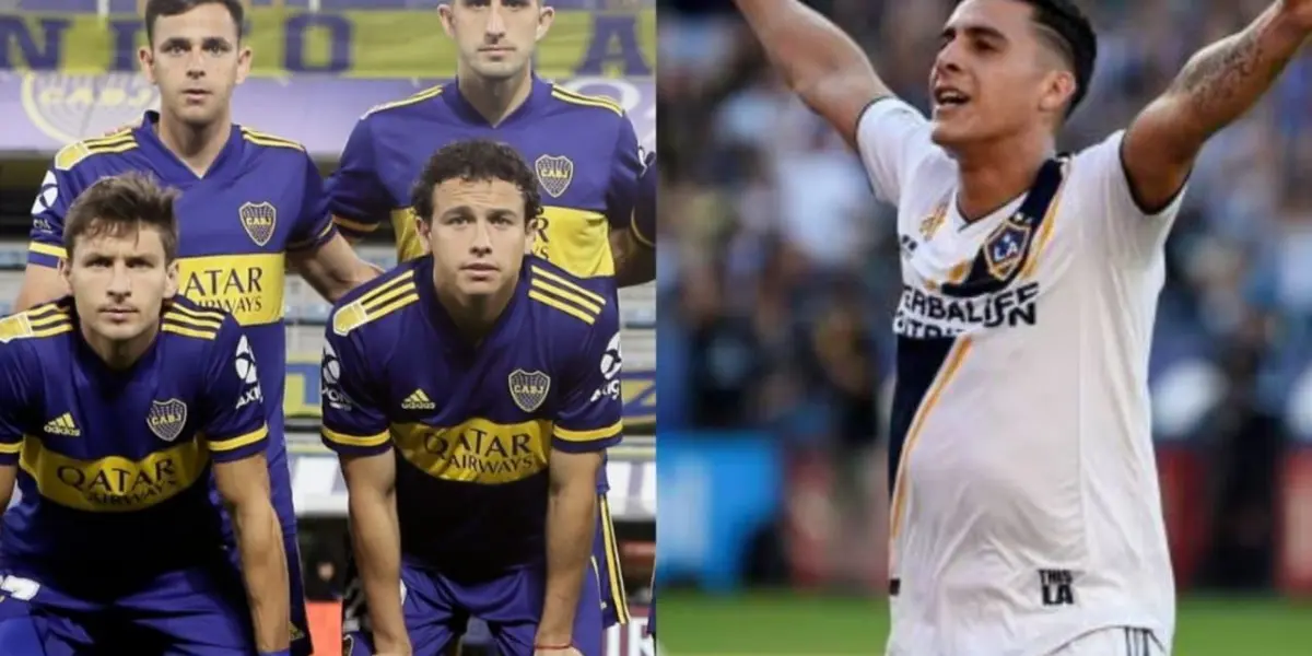 Cristian Pavón empieza a abrirse espacio en el Club Atlético Boca Juniors sin necesidad de haber regresado aún.