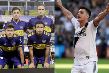 Cristian Pavón empieza a abrirse espacio en el Club Atlético Boca Juniors sin necesidad de haber regresado aún.