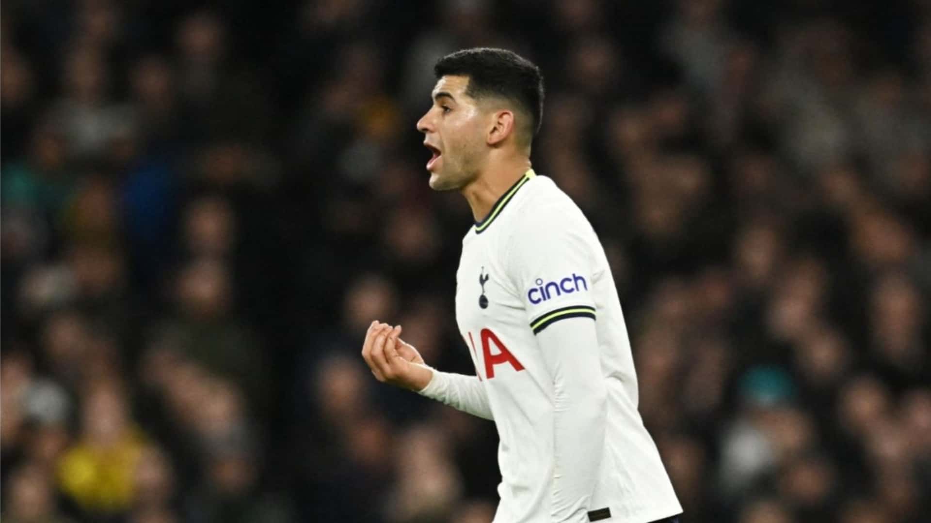 Cristian Romero, defensor del Tottenham Hotspur.